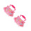 2 Delar Barnflickors Makeup Set, Simulerad Kosmetik (Rosa) 6