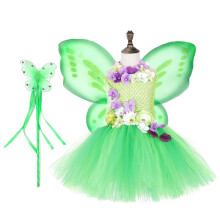 3 Delar Fejdress , Skirt, Cosplay Kostym (Ljust )