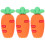 3St Karta Pappersklämmor Silikon Pennklämmar För Barn 1