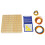 1 Set Geoboard Geometri Pusselbräda Matematisk Utbildningsspel 9