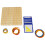 1 Set Geoboard Geometri Pusselbräda Matematisk Utbildningsspel 10