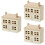 3Pcs Mini Långsam , Miniatyrvilla 8