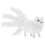 2Pcs Simulation Fox Modell Hantverk Skrivbordsdekoration 2