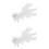 2Pcs Simulation Fox Modell Hantverk Skrivbordsdekoration 7