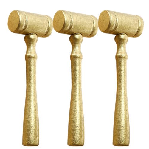 3Pcs Hämndomare Party Kostym Hammare Leksak