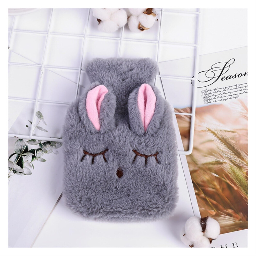 Hot Water Bottle Two Pack With Knitted Cozy Cover For Pain Relief And Heat Therapy Reusable Hand Warmer Color 2Pcs 3
