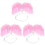 3 Sets Diy Craft Hangende Hoofdtooi Kleur 4