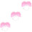 3 Sets Diy Craft Hangende Hoofdtooi Kleur 7
