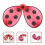 4Stk Cosplay Kostüm Verkleidung 9