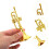 24 Simulatie Trompet Diy Mini Instrument 10