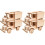 4 Sets 3D Puzzels Montagespel Educatief Voor Kinderen 2