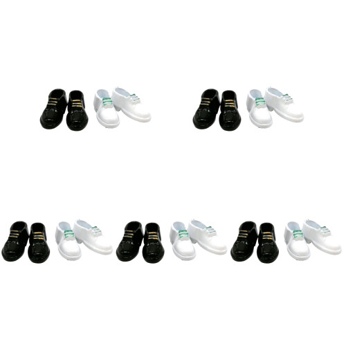 10 Paren Mini Schoenmodel Simulatie Lederen Huisaccessoires 2