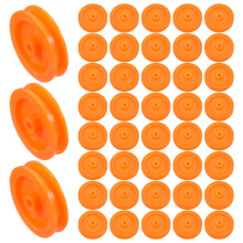 500Stk Kleine Kunststoff Riemenscheibe Für Rc Auto Schule Orange