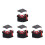 4 Sets Afgestudeerde Stijl Pop Kleding Hoed Accessoires 8
