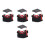 4 Sets Afgestudeerde Stijl Pop Kleding Hoed Accessoires 7