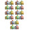20 Pièces Jouets Enfants À Remonter Portable Mixte 11