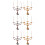 6 Stuks Mini Retro Kandelaar Modellen Voor Thuis 8