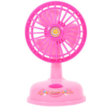 2Ud Juguetes Para Niños Plástico Ventilador Rosa Y Chic