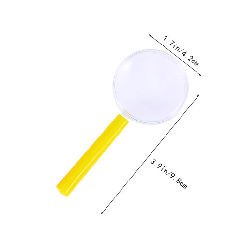 4 Stuks Kinderen Vergrootglas Set Plastic Mini Voor Kleuterschool 1