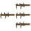4Stk -Schiebemesszirkel Kleiner Messschieber Modell 8