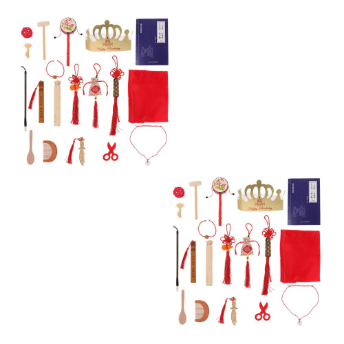 2 Sets Chinesische Elemente Baby Spielzeug Geburtstagsgeschenk 2