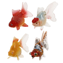 4 Stuks Mini Koi Vis Kunstmatige Drijvend Decoratie Voor Aquarium