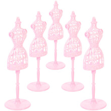 15 Stuks Mini Poppenjurk Steun Mannequin Volledige Jurkstandaard