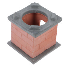 2 . Simulation Keramik Ofen Deko Ornament Mini
