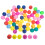 60Pcs Seamless Plastic Number Balls For And Games 6