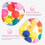 60Pcs Seamless Plastic Number Balls For And Games 10