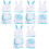 6 Unidades Ropa Interior Conjunto Disfraz Diadema 4