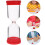Portable Sand Timer Diy Hourglass Refillable Empty Bottle 5