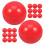 25Pcs Openable Plastic Raffle Balls Sphere Game Table Tennis Balls 11