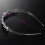 Rhinestone Braut Haarspange Silber 6
