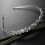 Rhinestone Braut Haarspange Silber 5
