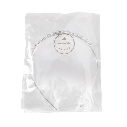 Rhinestone Braut Haarspange Silber 2