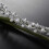 Rhinestone Braut Haarspange Silber 10