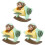 3St Groene Plastic Muzikaal Speelgoed Voor Kind Thuis 4