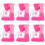 6Ud Mini Electrodoméstico Rosa Para De Cocina Infantil 3