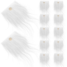 1 Set Kunstbärte Und Holzkugeln Vorgeschnitten Gnome Bastelzubehör
