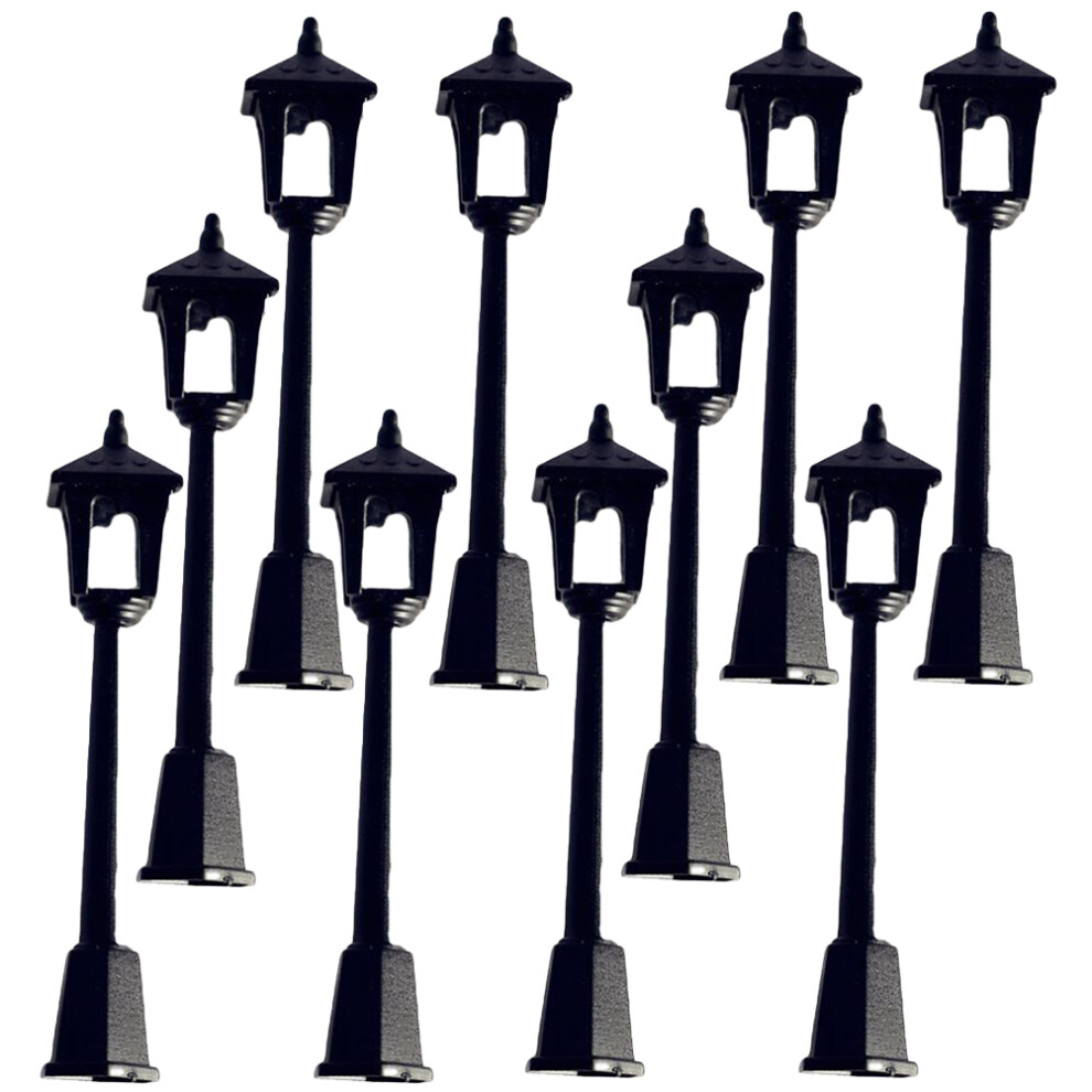 40 Sztuk Miniaturowe Latarni Ulicznych Do Domku Dekoracyjnego-image