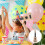 2Pcs Children's Plastic Ukulele Musical Instrument Educational Toy 6