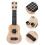2Pcs Children's Plastic Ukulele Musical Instrument Educational Toy 4