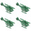 100 Hubschrauber Spielzeug Flugzeug Fliegendes Set 7
