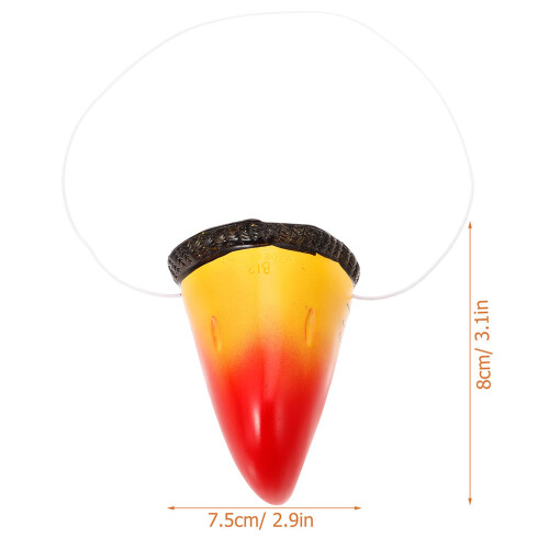 3Pcs Realistic Parrot Beak Nose Costume Animal Simulation Props 2