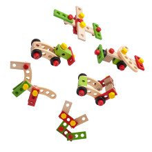 2 Sets Children Wooden Tool Screw Nut Diy Disassembly Toy