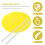 1 Set Performance Juggling Plate And Stick For Acrobatic Circus Shows 7
