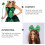 6 Pcs Chic St. Patrick's Day Kostymaccessoarer Set 9