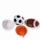 1 Styck Plush Röststyrd Bollformad Rattle För Nyfödda (Orange) 2