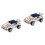 2Pcs Handgjord Solenergidriven Bygglek För Barn 6
